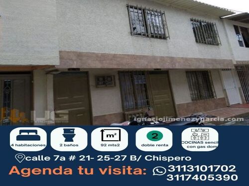 Calle 7a 21 44  Barrio El Chispero
